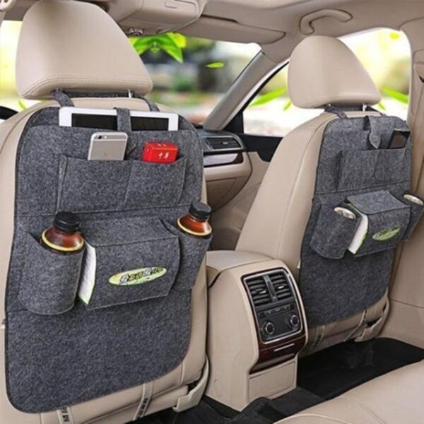 Organizador multiusos para asientos de auto