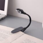 Mini lámpara de lectura LED con clip